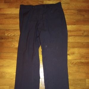 Perry Ellis Mens Dress Pants Black Size 30x30